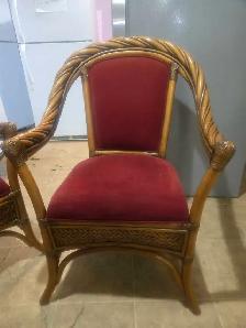 Vintage Ratana Boho Chic sunroom dining set - Photo 2