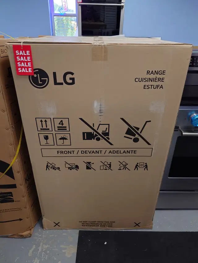 LG '30' Stainless Steel Freestanding Electric Range on Sale‼️