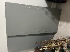 MOVING SALE -  free metal shelves