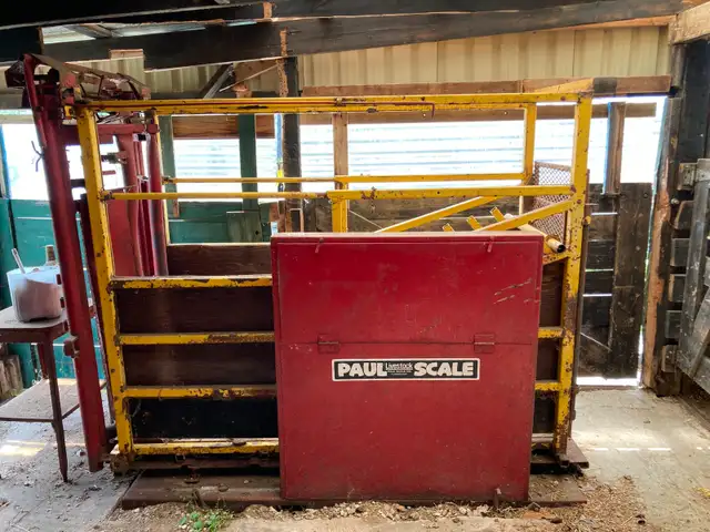 Farm Equipment for Sale - Paul Livestock Scale