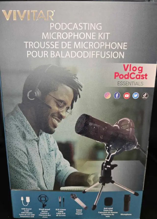 VIVITAR PODCASTING NEW