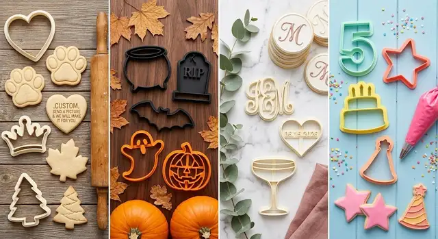 Custom Cookie Cutters — Any Shape, Any Name — Ottawa Handmade