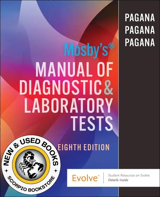 Mosby's Manual of Diagnostic and Laboratory 8E 9780443109737