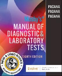 Mosby's Manual of Diagnostic and Laboratory 8E 9780443109737