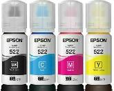Genuine Epson 522 EcoTank Ink Bottles