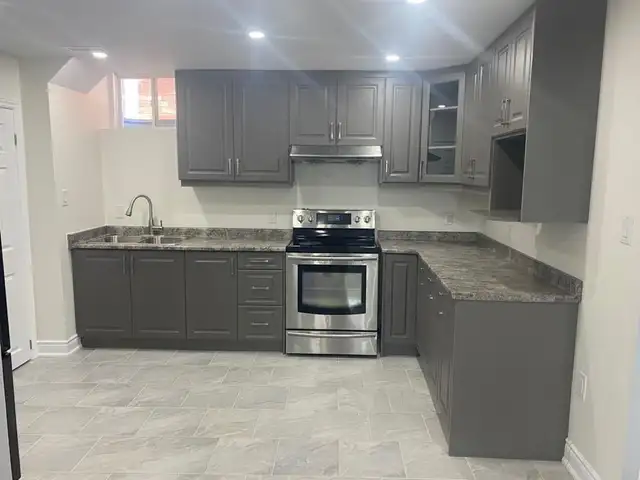 Modern Basement Apartment for Rent - room available