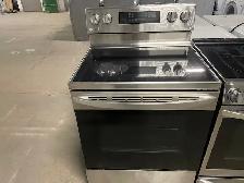 Cuisinière stainless vitrocéramique LG