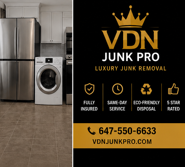 Same-Day Junk Removal Toronto | Furniture & Appliance Pickup