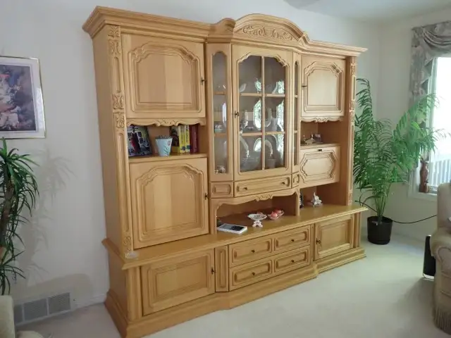 Triple Cabinet in Oak