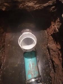 DRAIN SNAKE ROUGH IN WASHROOM SUMP PUMP ISSUE WATERPROOFING WET - Photo 7
