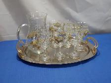 Venice Blown Glass with Gold