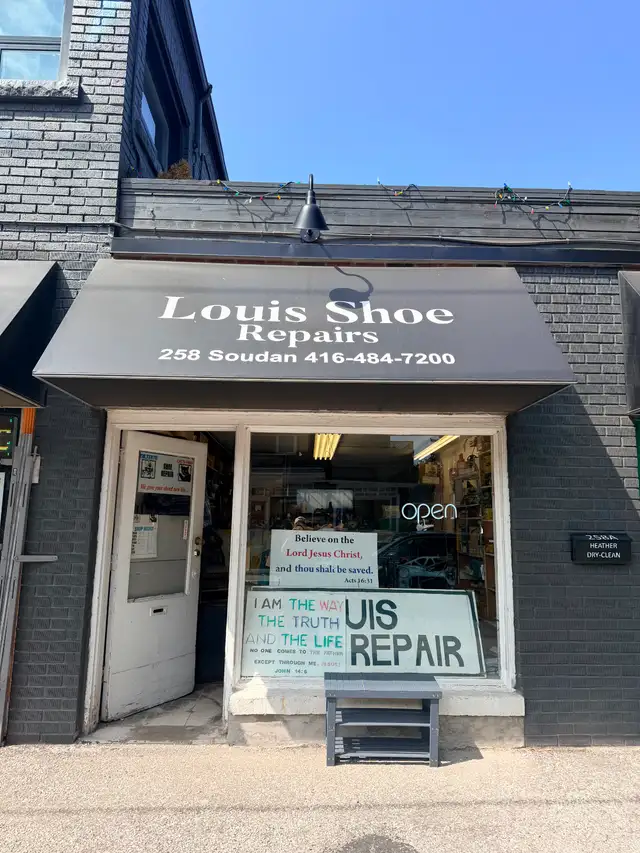 Established Shoe Repair Business For Sale - Midtown Toronto