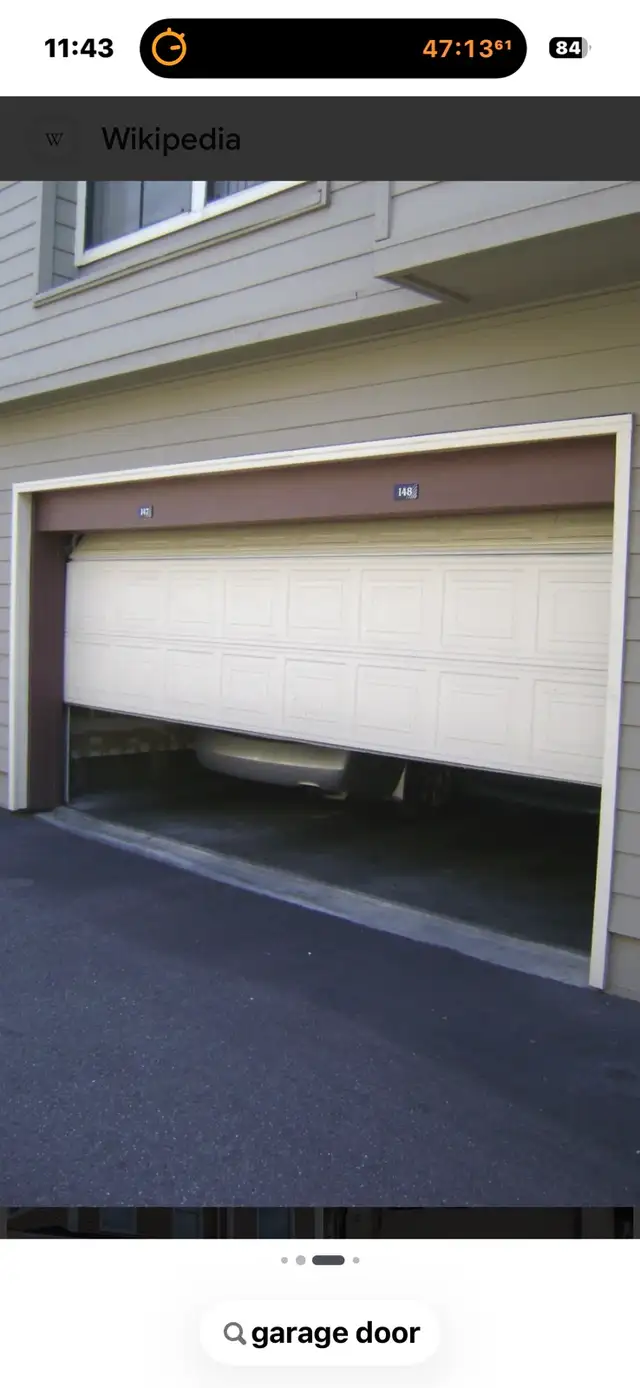 Wanted Garage door repair
