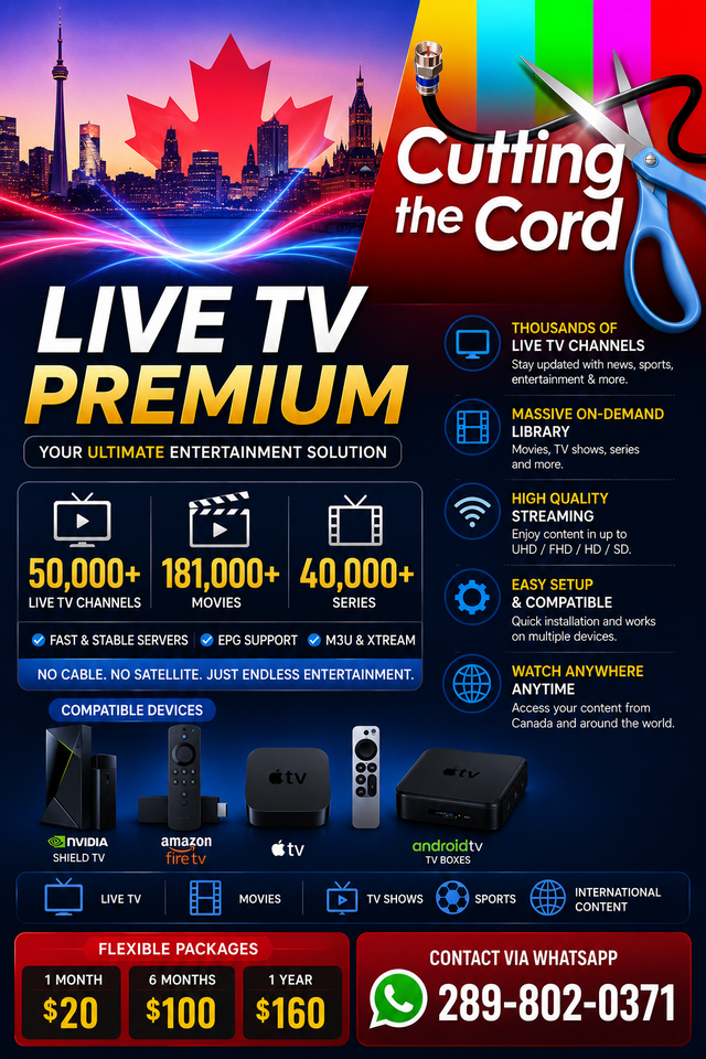 Live TV Premium Setup