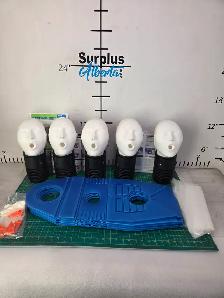 SOLD Actar 911 Patrol CPR Training Manikin Heads in Bag - 5 SOLD