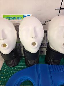 SOLD Actar 911 Patrol CPR Training Manikin Heads in Bag - 5 SOLD - Photo 3
