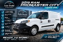 2019 Ram Promaster City Cargo /EXCELLENT CONDITION/ACCIDENT FREE