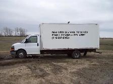 Man  with Big  Van  Toronto MOVERS-4!6-305-0052  CHEAP
