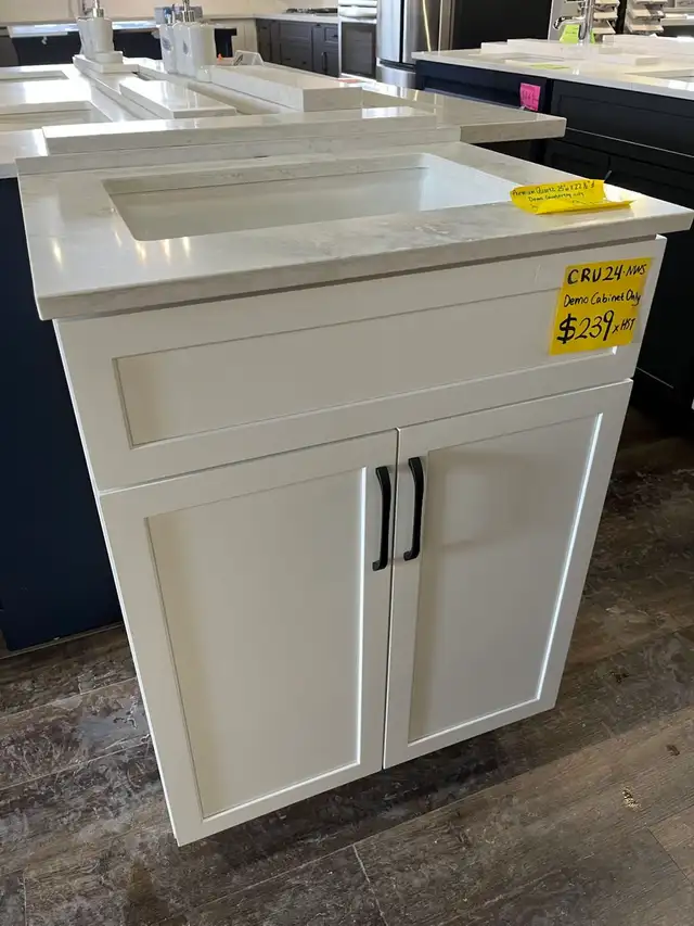 Great Price on 24' Vanity Cabinet & 25" Vanity Countertop