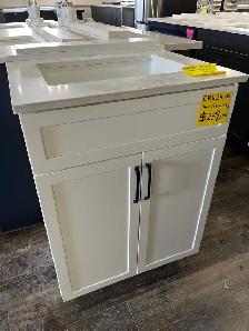 Great Price on 24' Vanity Cabinet & 25" Vanity Countertop