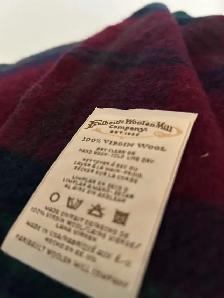 Tartan Virgin Wool Blanket - Photo 2