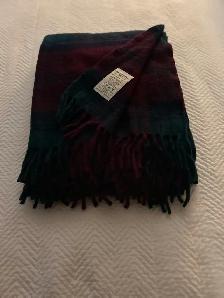 Tartan Virgin Wool Blanket - Photo 5