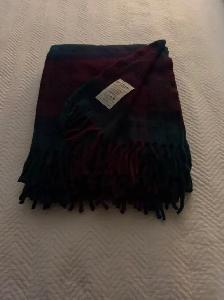 Tartan Virgin Wool Blanket - Photo 6