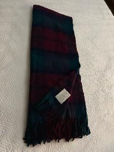 Tartan Virgin Wool Blanket - Photo 7