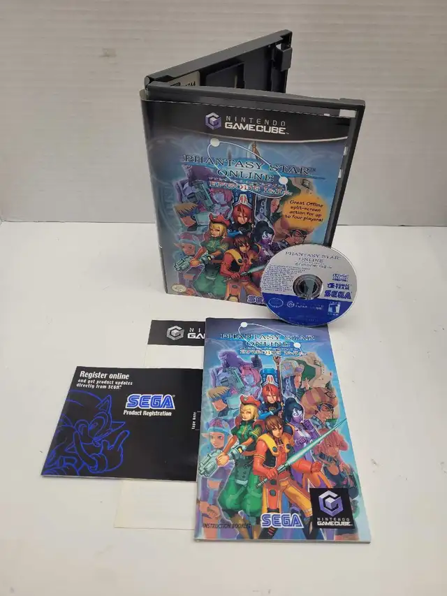 GameCube Phantasy Star Online Episode  I & II Plus