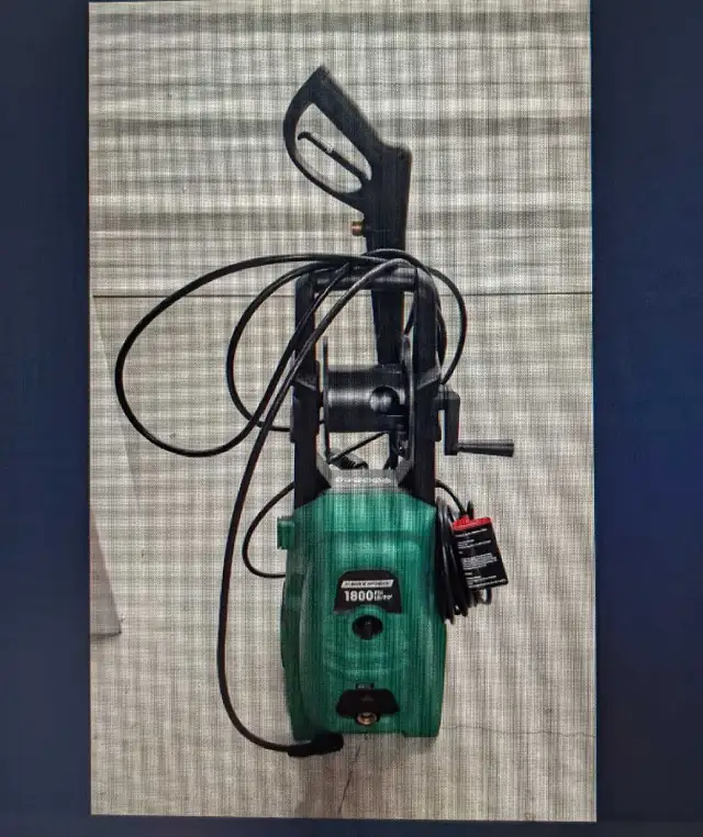 pressure washer only used twice sitting in storage