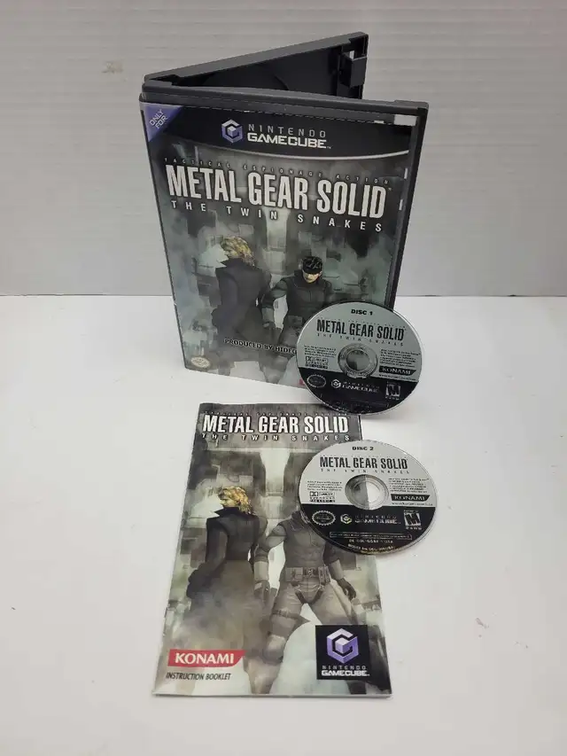 GameCube Metal Gear Solid The Twin Snakes - Complete