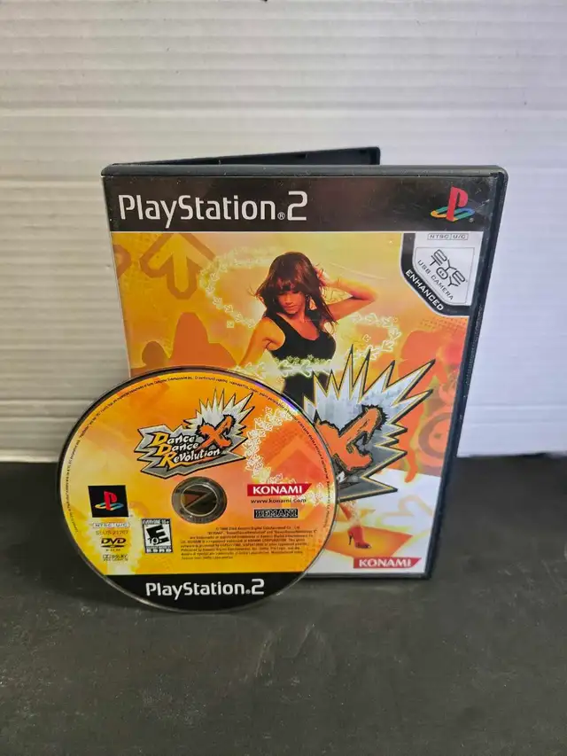 PS2 Dance Dance Revolution X