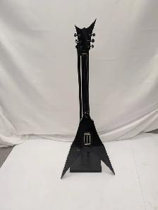 (B5428) Dean Black Gold Electric Guitar W/ Case - Photo 2