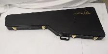 (B5428) Dean Black Gold Electric Guitar W/ Case - Photo 4