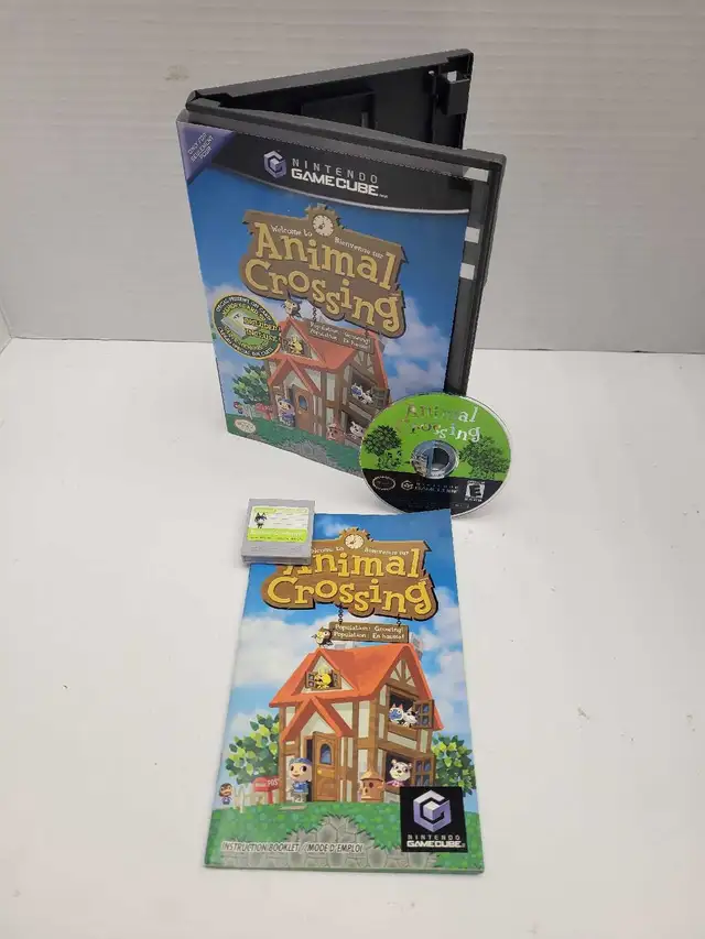 GameCube Animal Crossing - Complete w/memory card