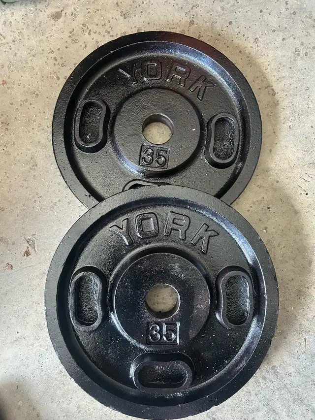 Olympic steel weights