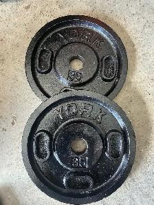 Olympic steel weights