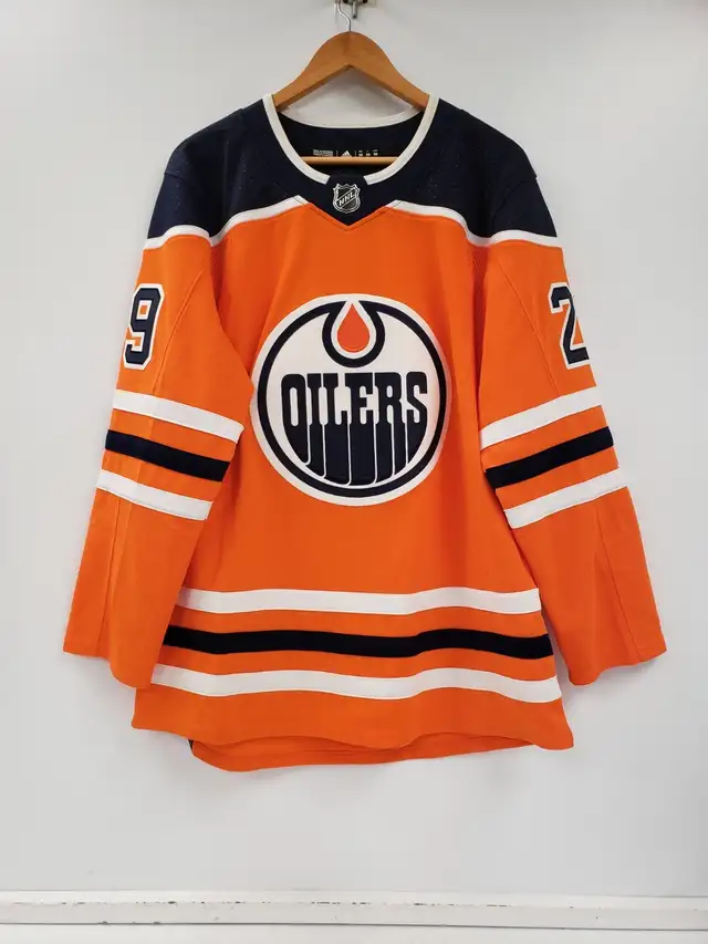 (9920577) Adidas Edmonton Oilers # 29 Leon Draisaitl Jersey