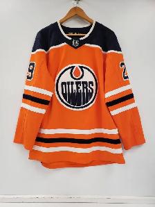 (9920577) Adidas Edmonton Oilers # 29 Leon Draisaitl Jersey