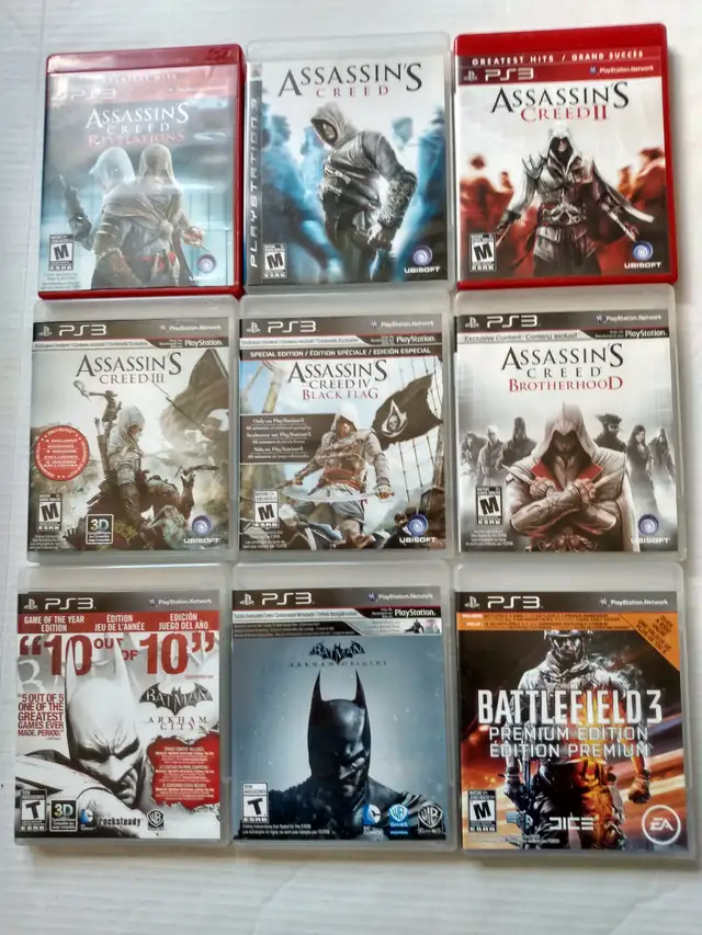 27 PLAYSTATION 3 GAMES BUNDLE OF 27 PS3 GAMES MINT CONDITION OBO