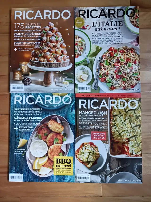 REVUE RICARDO COMME NEUVE LIVRAISON GRATUITE