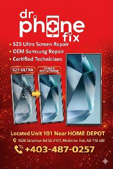 SCREEN REPLACEMENT OF SAMSUNG S25 ULTRA WITH OEM SCREEN'