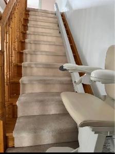 Straight Stairlift Short or Long Tracks Pre Cut