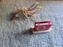 Pink Apple iPod Shuffle (3rd Gen) with Dock and USB Cable
