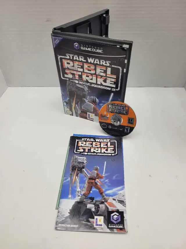 GameCube Star Wars Rebel Strike Rogue Squadron III