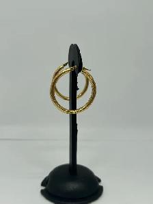 14K Twist Hoop  Earrings - Photo 3