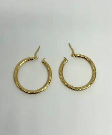 14K Twist Hoop  Earrings - Photo 4