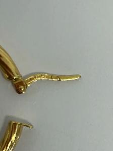 14K Twist Hoop  Earrings - Photo 6