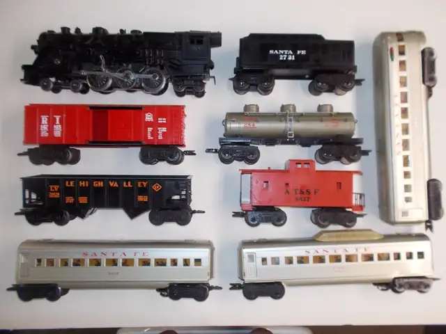 Marx Train 9633 Steam Combo Set
