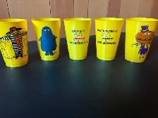 VINTAGE McDONALD'S COLLECTIBLE CUPS